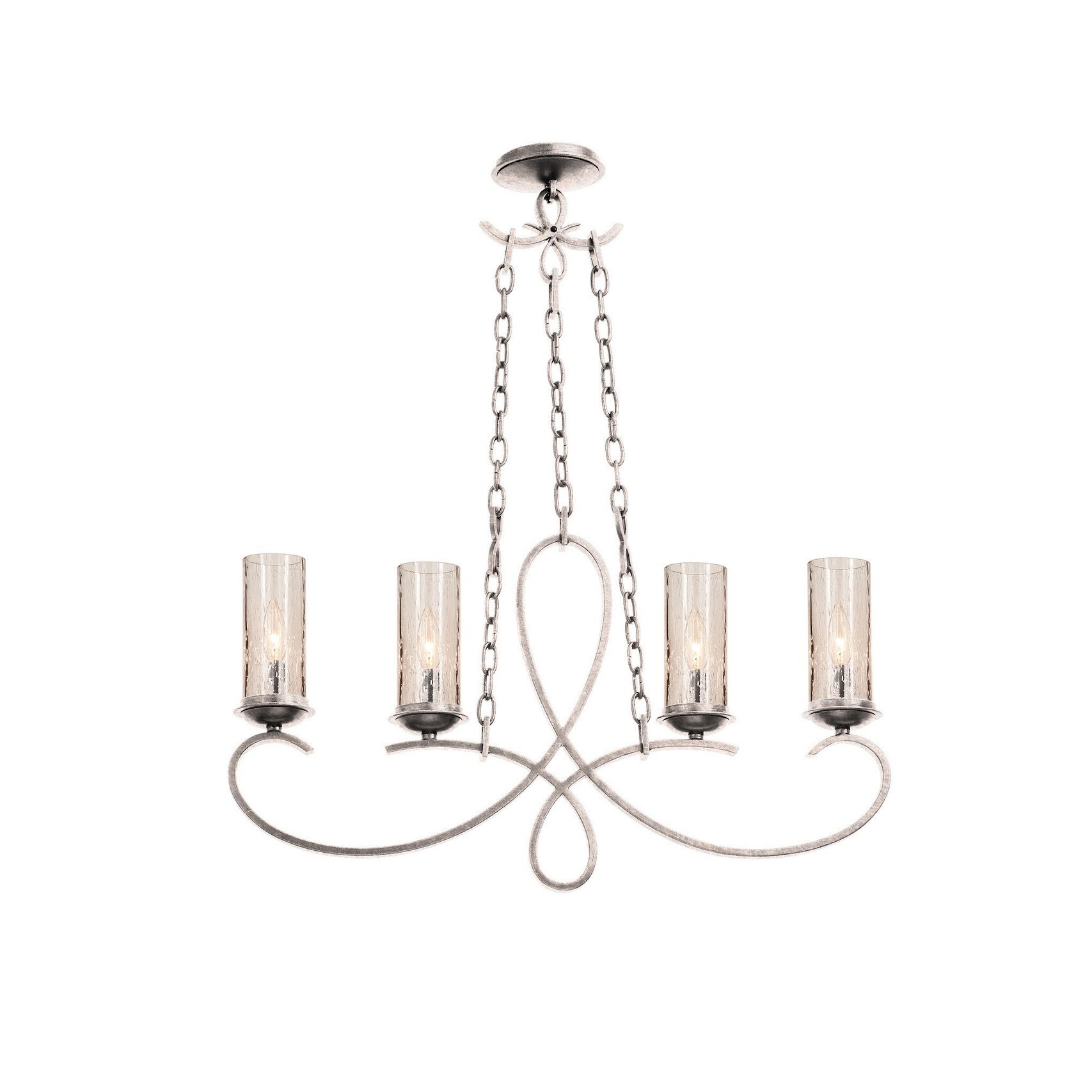 Grayson 4 Light Island - Chandeliers For Bedrooms by Overstock.com