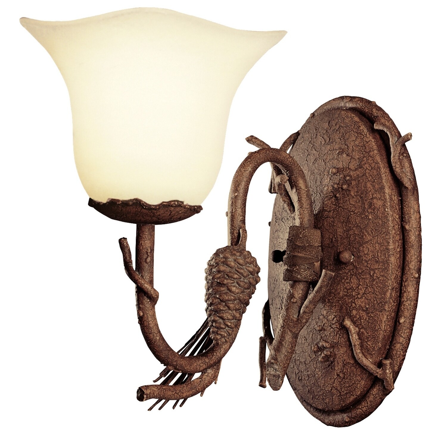 Ponderosa 1 Light Bath - Chandeliers For Bedrooms by Overstock.com