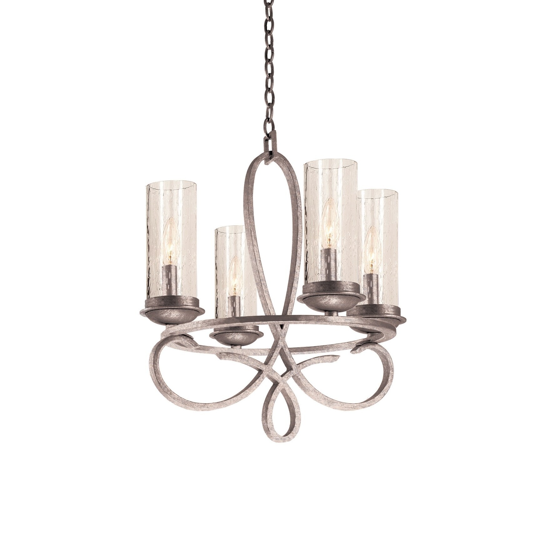 Grayson 4 Light Chandelier - Chandeliers For Bedrooms by Overstock.com