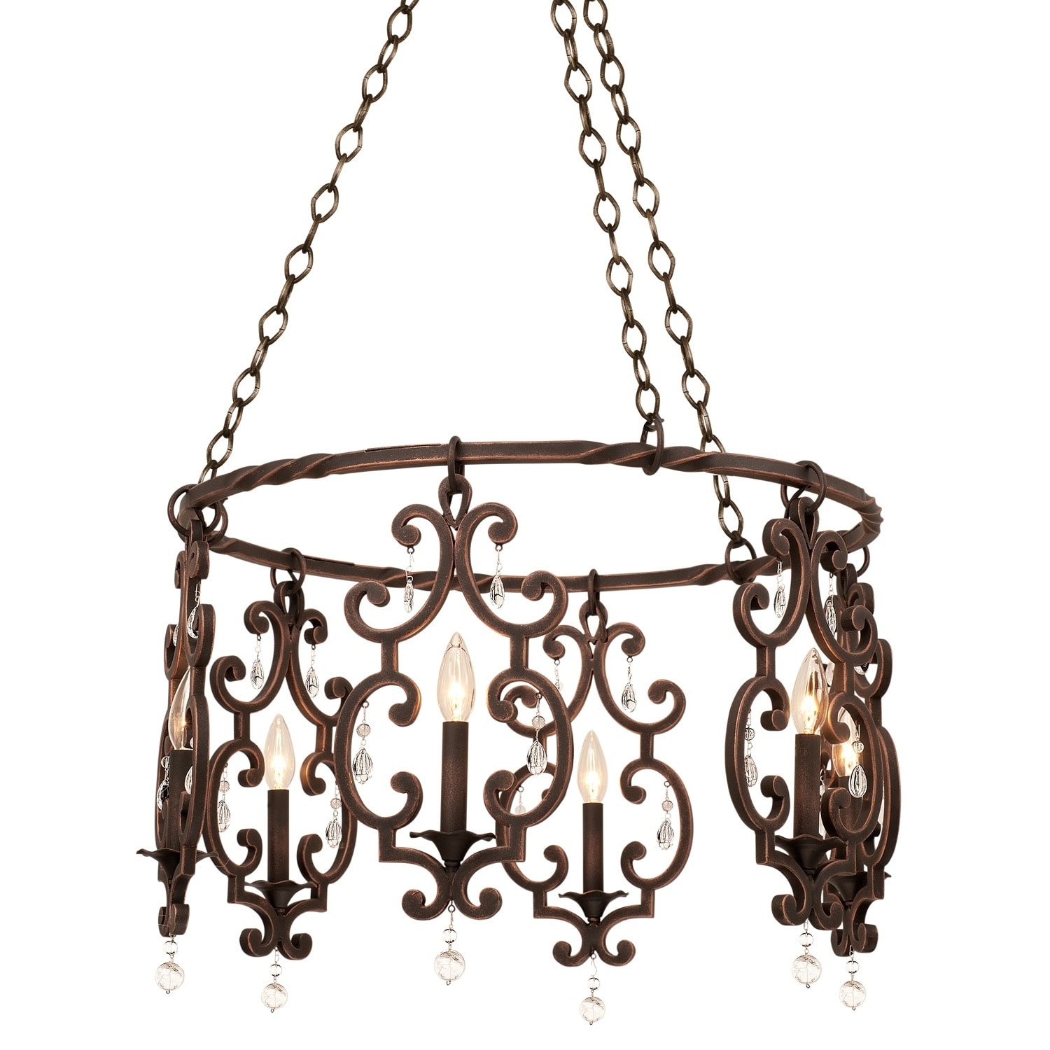 Montgomery 6 Light Chandelier - Chandeliers For Bedrooms by Overstock.com