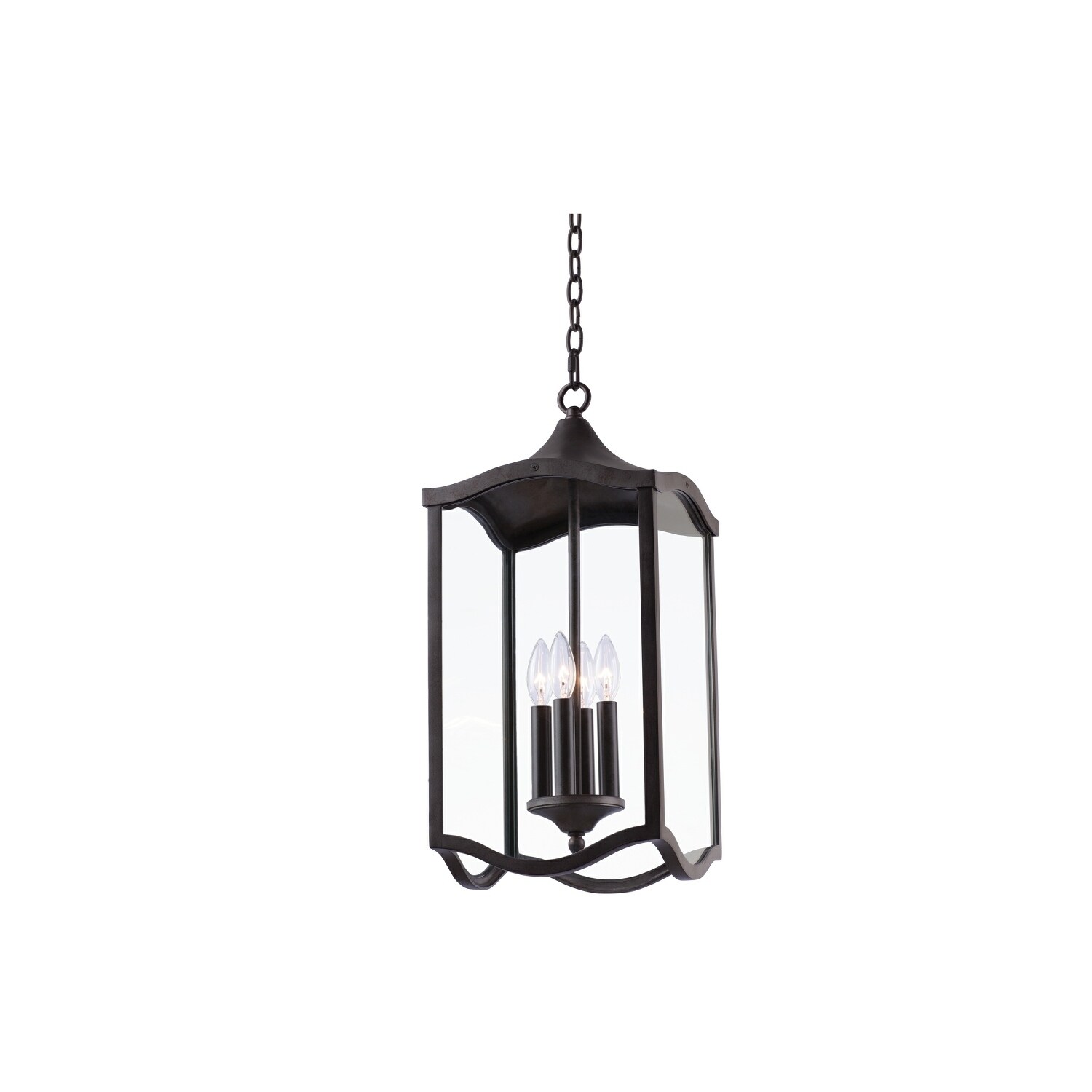 Lakewood Large Hanging Lantern - Chandeliers For Bedrooms by Overstock.com
