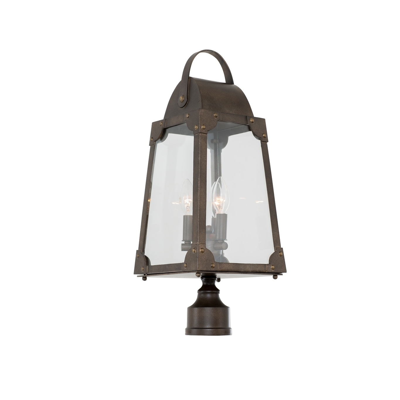 Arlington Medium Post - Pier Mount - Chandeliers For Bedrooms by Overstock.com