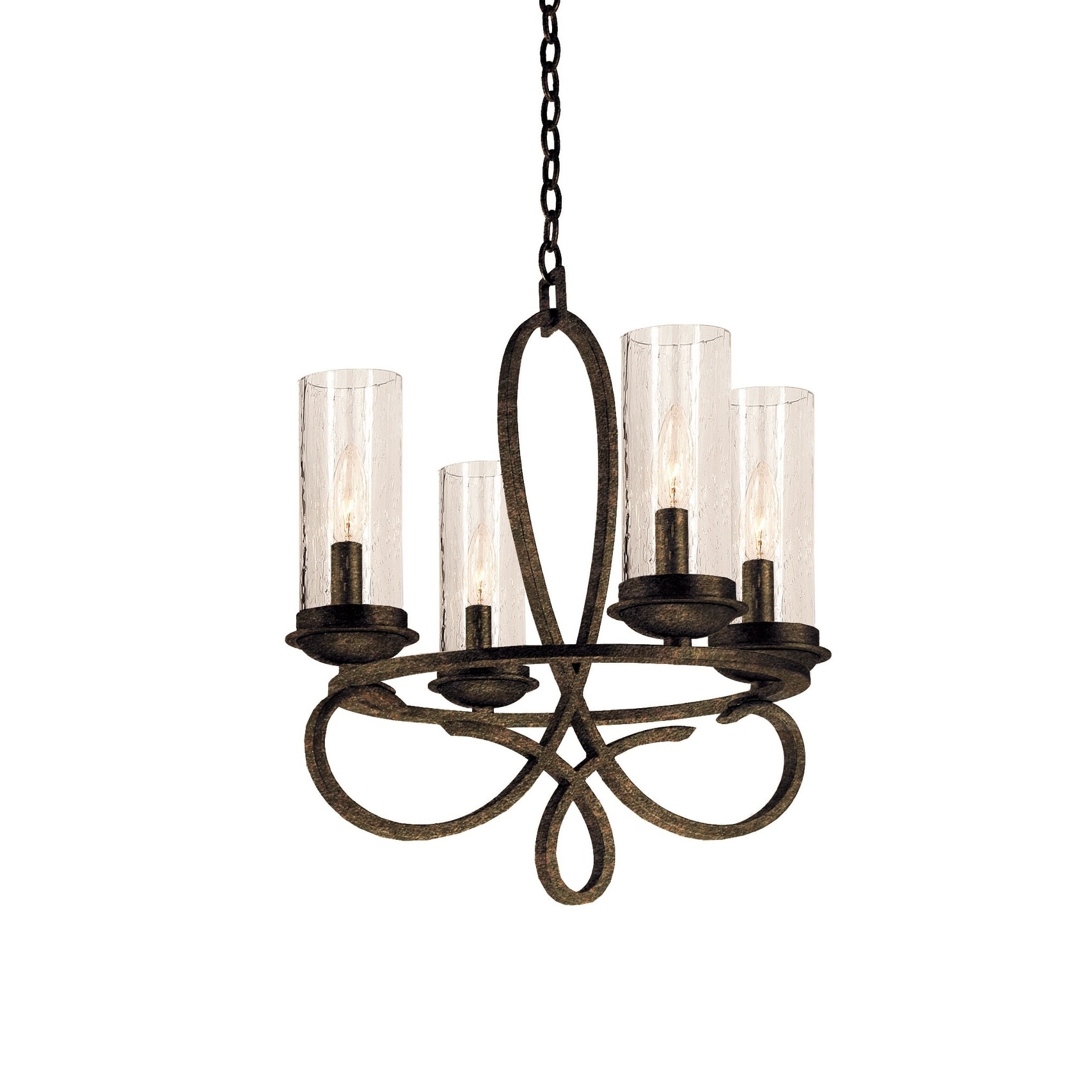 Grayson 4 Light Chandelier - Chandeliers For Bedrooms by Overstock.com