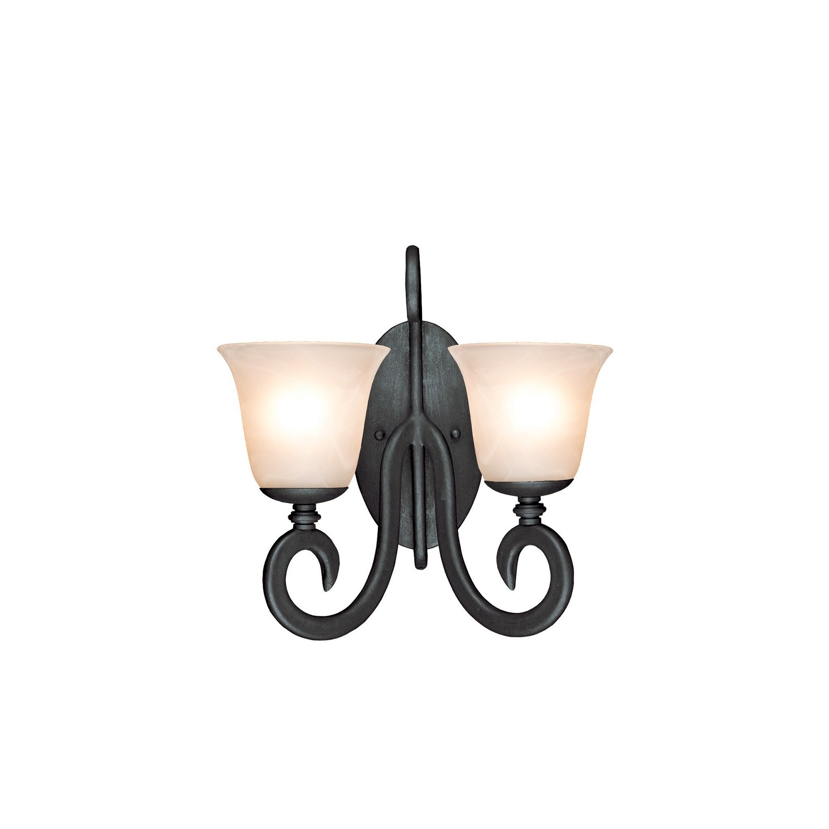 Santa Barbara 2 Light  Wall Bracket - Chandeliers For Bedrooms by Overstock.com