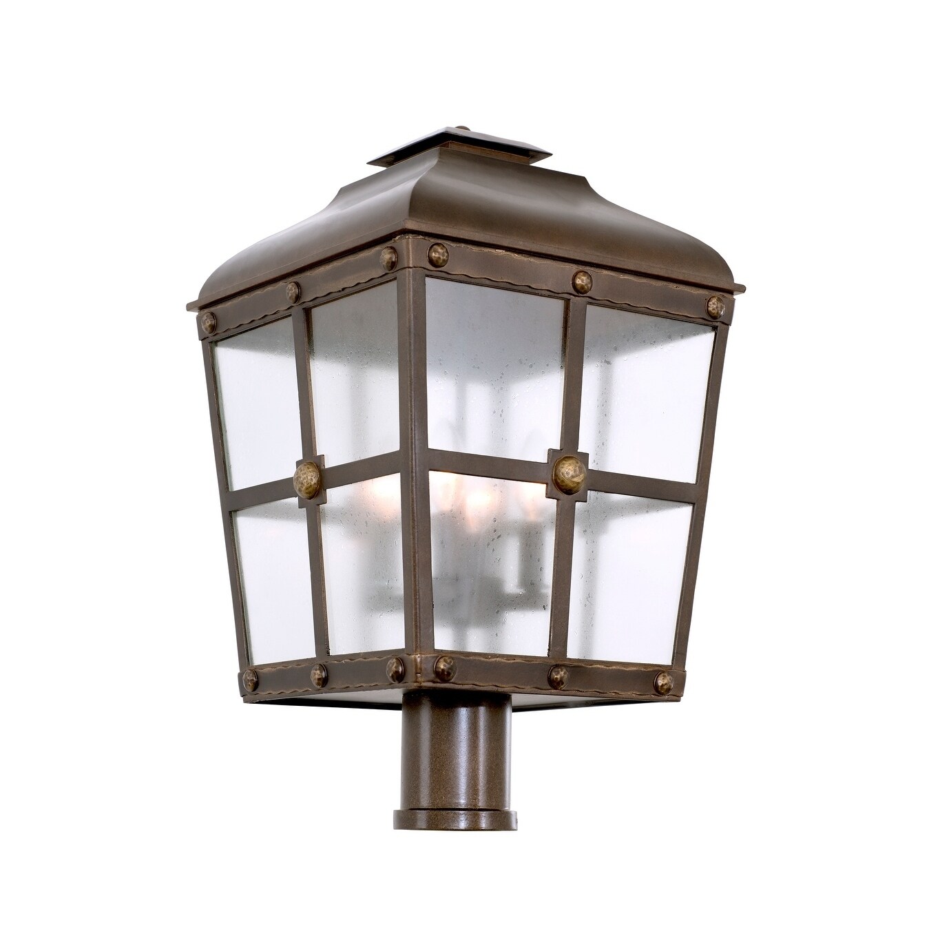 Sherwood Large Post - Pier Mount - Chandeliers For Bedrooms by Overstock.com