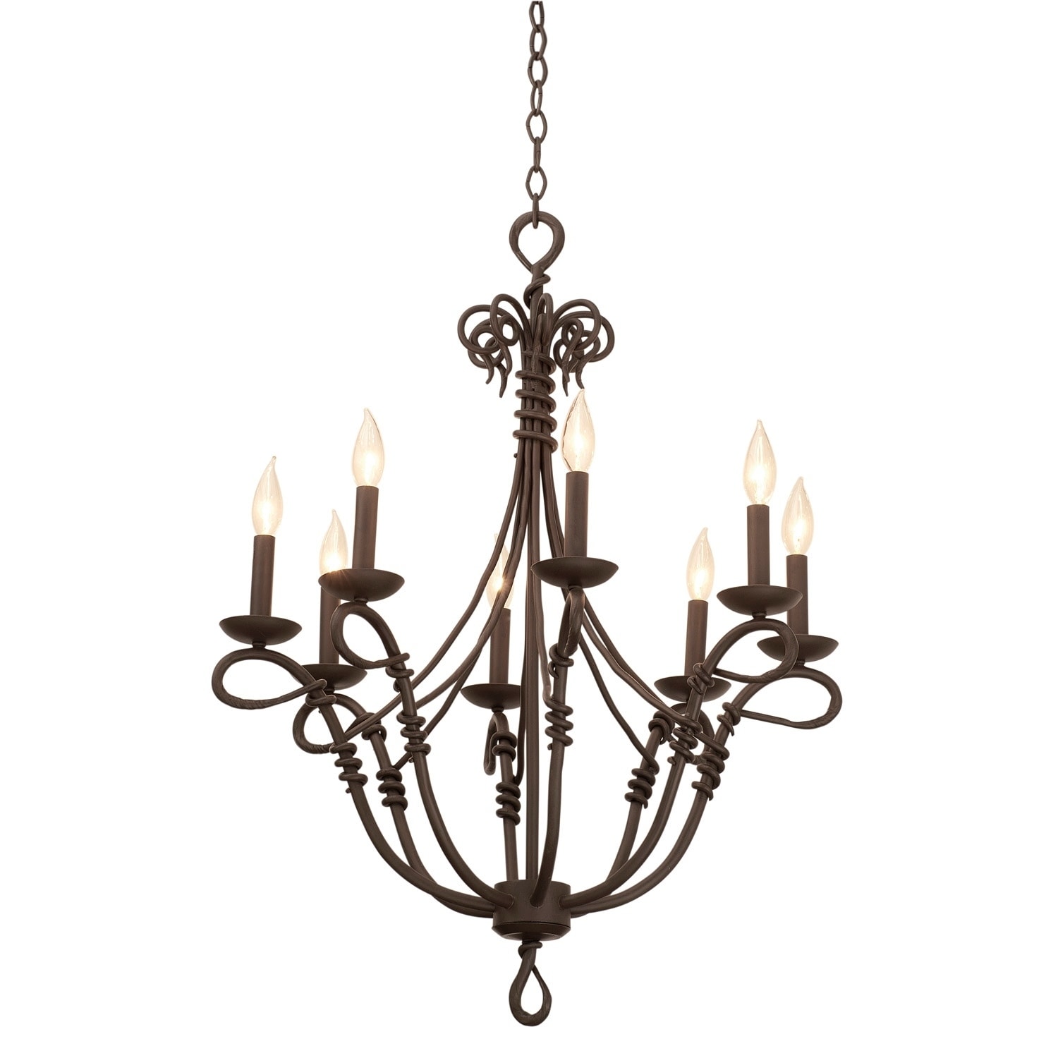 Vine 8 Light  Chandelier - Chandeliers For Bedrooms by Overstock.com