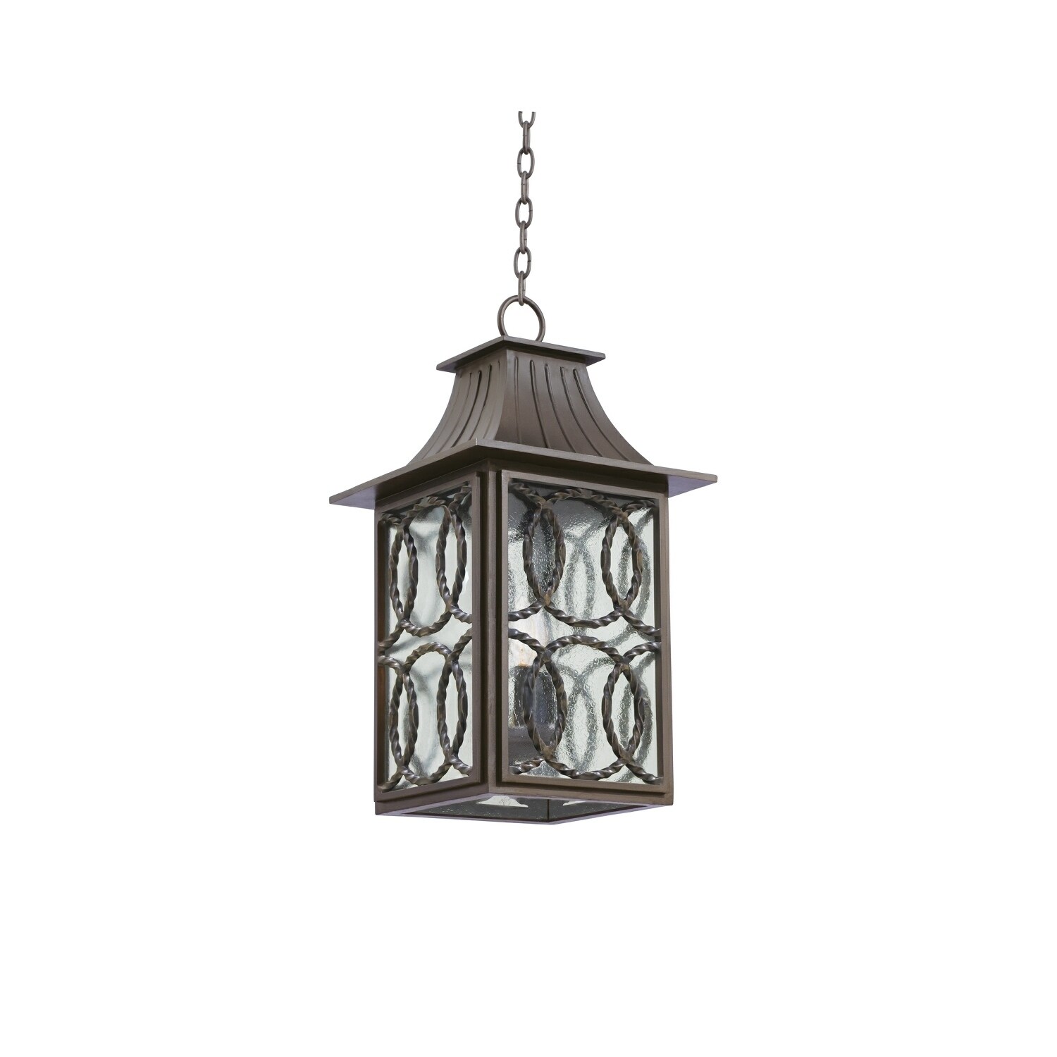 Monterey Large Hanging Lantern - Chandeliers For Bedrooms by Overstock.com