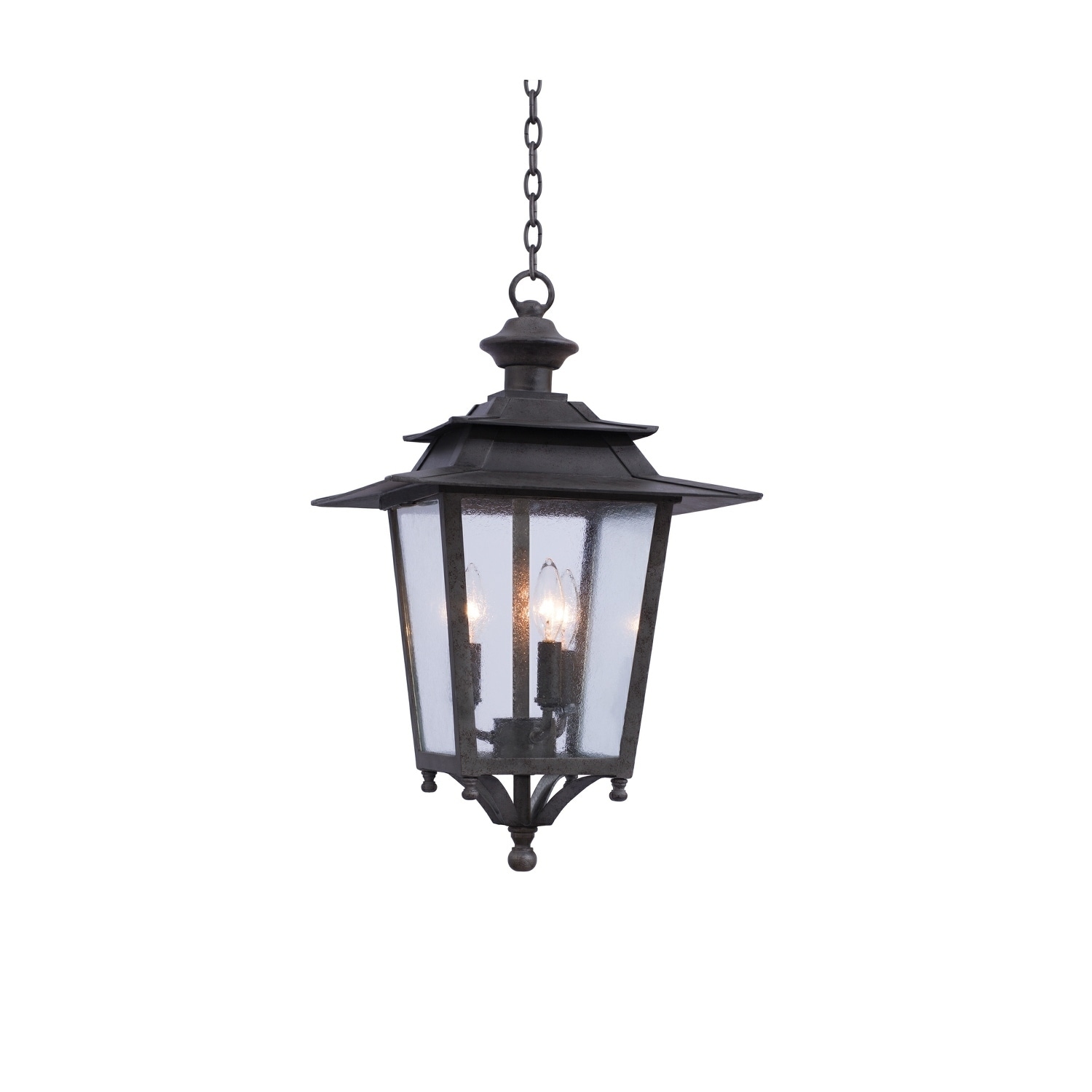 Saddlebrook Large Hanging Lantern - Chandeliers For Bedrooms by Overstock.com