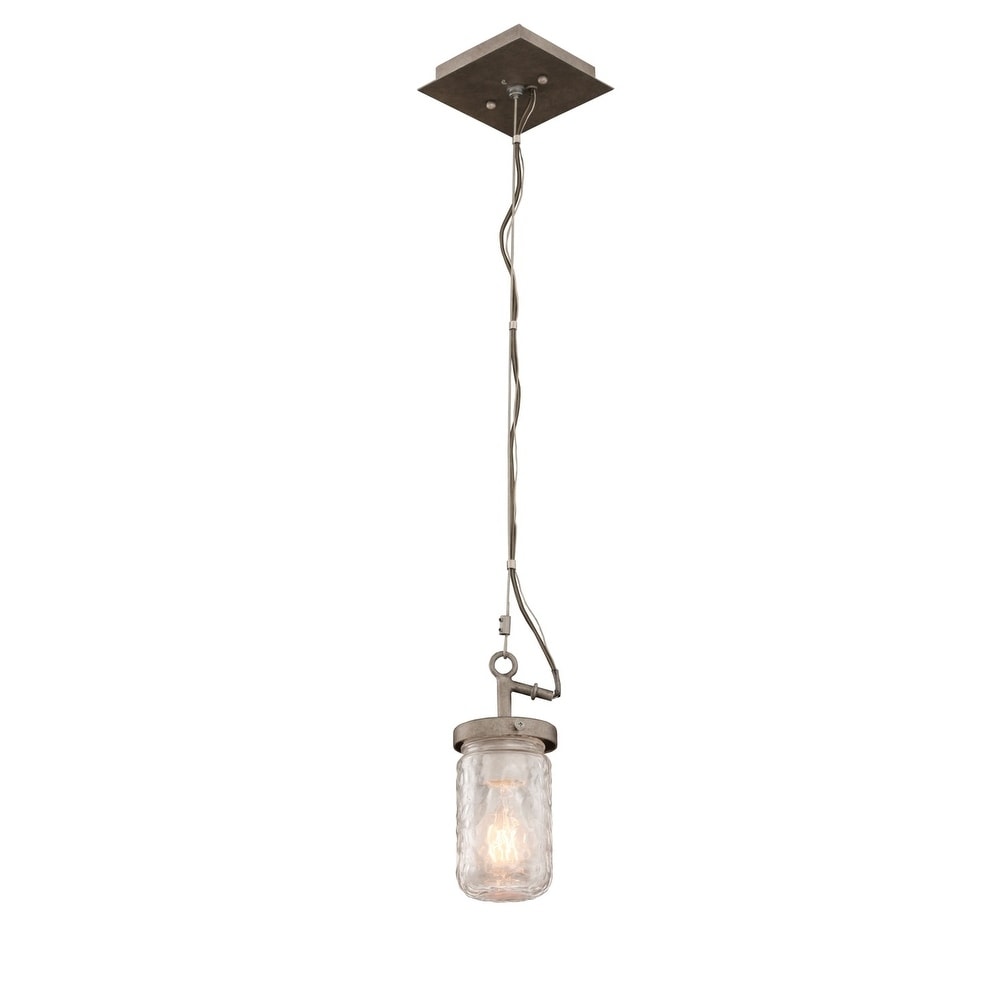 Highland 1 Light Mini Pendant - Chandeliers For Bedrooms by Overstock.com