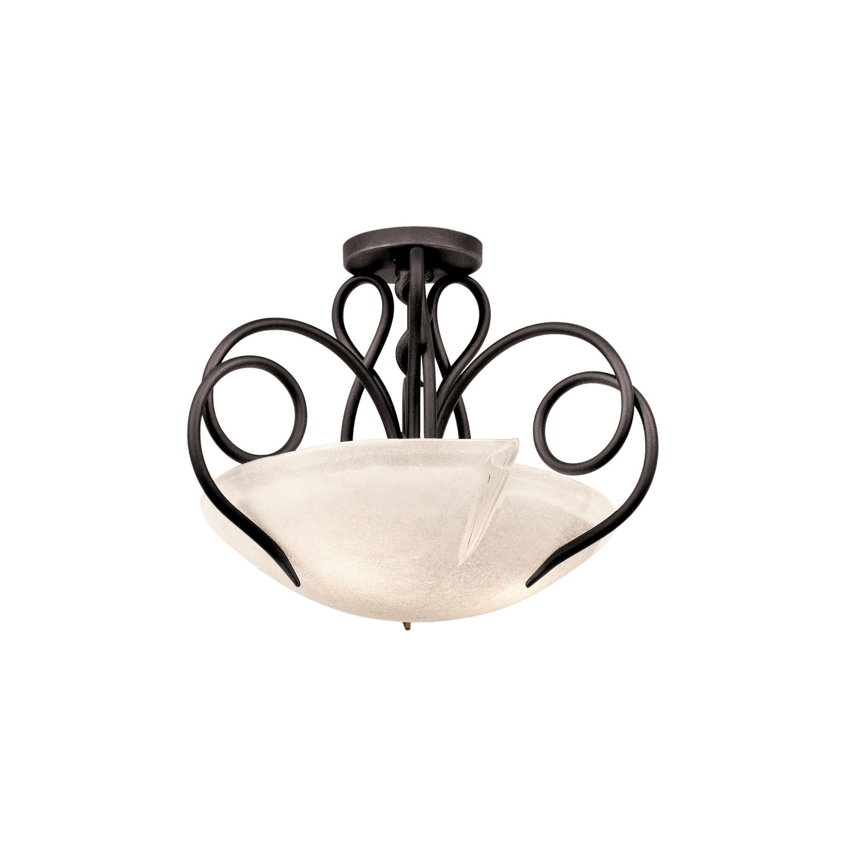 Tribecca 3 Light Semi Flush Mount - Chandeliers For Bedrooms by Overstock.com
