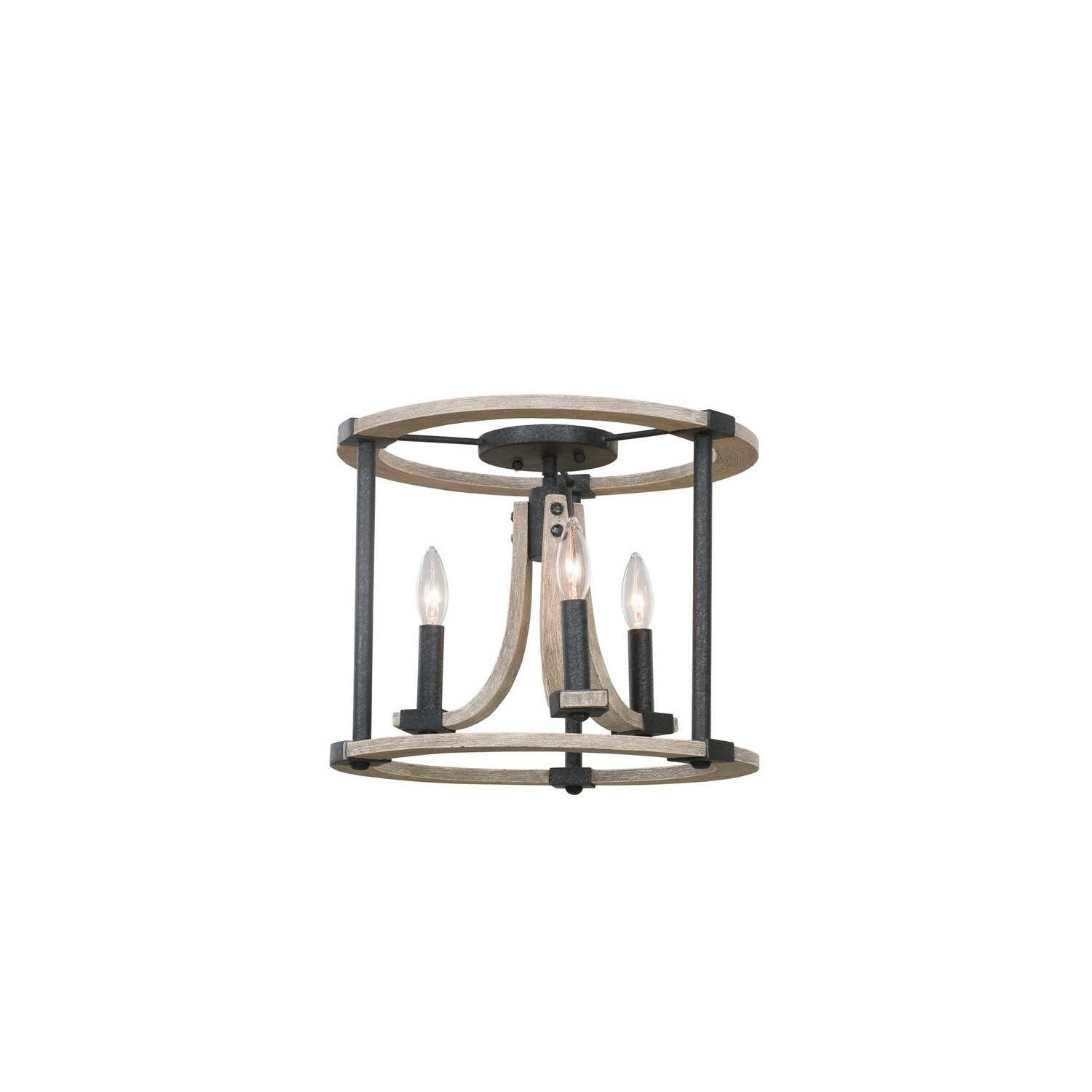 Middleton 3 Light Flush Mount - Chandeliers For Bedrooms by Overstock.com