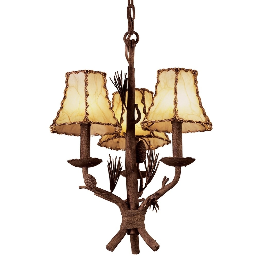 Ponderosa 3 Light Chandelier - Chandeliers For Bedrooms by Overstock.com