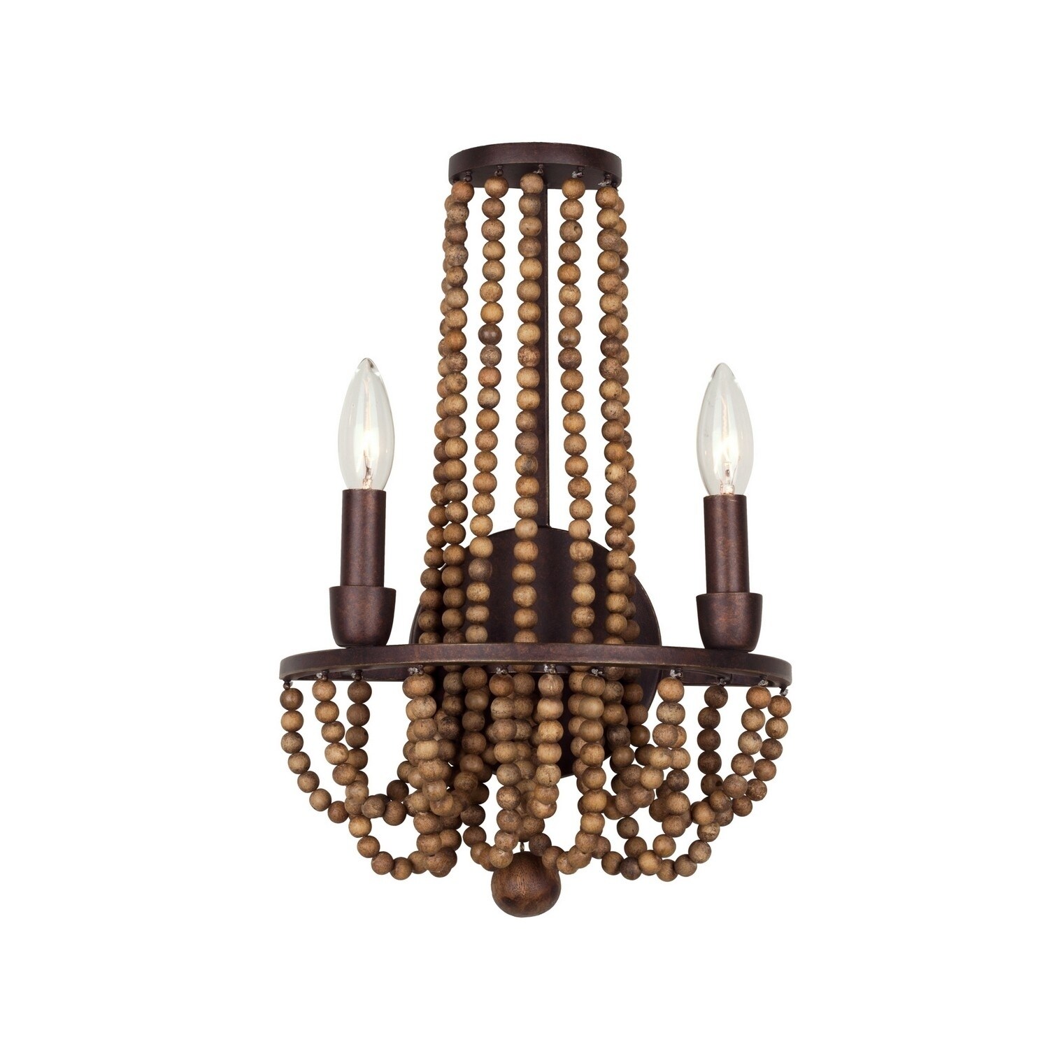 Beechwood 2 Light Wall Bracket - Chandeliers For Bedrooms by Overstock.com