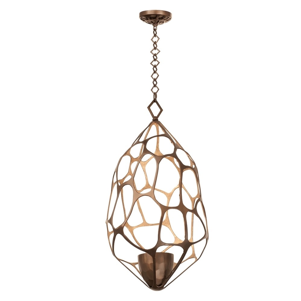 Fossil 1 Light Pendant - Chandeliers For Bedrooms by Overstock.com