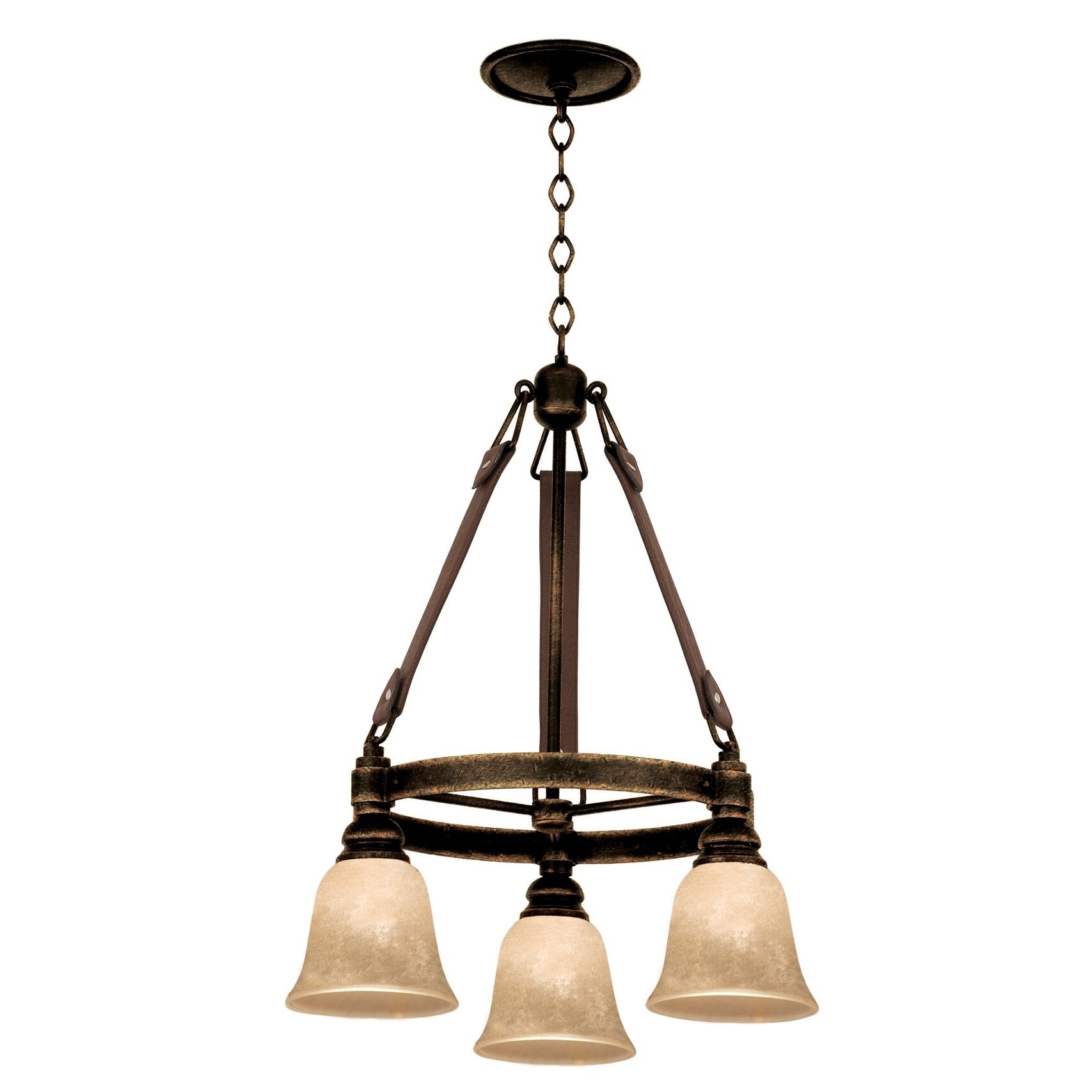 Rodeo Drive 3 Light Chandelier - Chandeliers For Bedrooms by Overstock.com