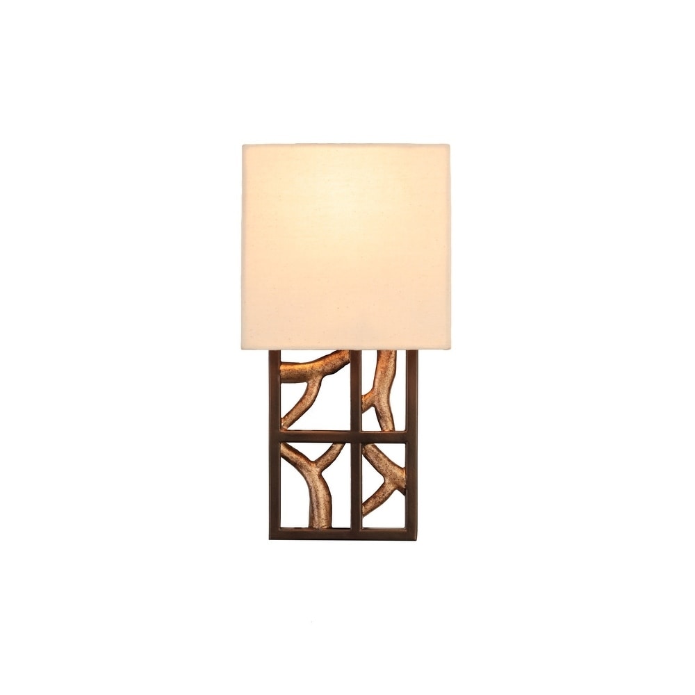 Hudson 1 Light Wall Sconce - Chandeliers For Bedrooms by Overstock.com