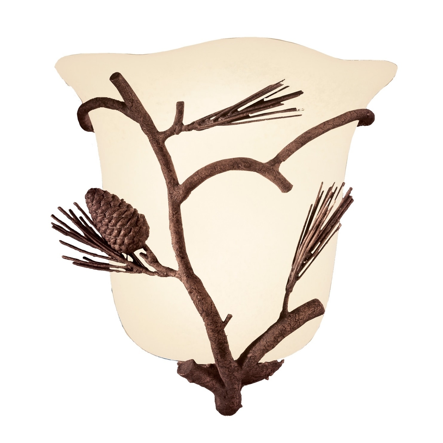 Ponderosa 1 Light Wall Sconce - Chandeliers For Bedrooms by Overstock.com