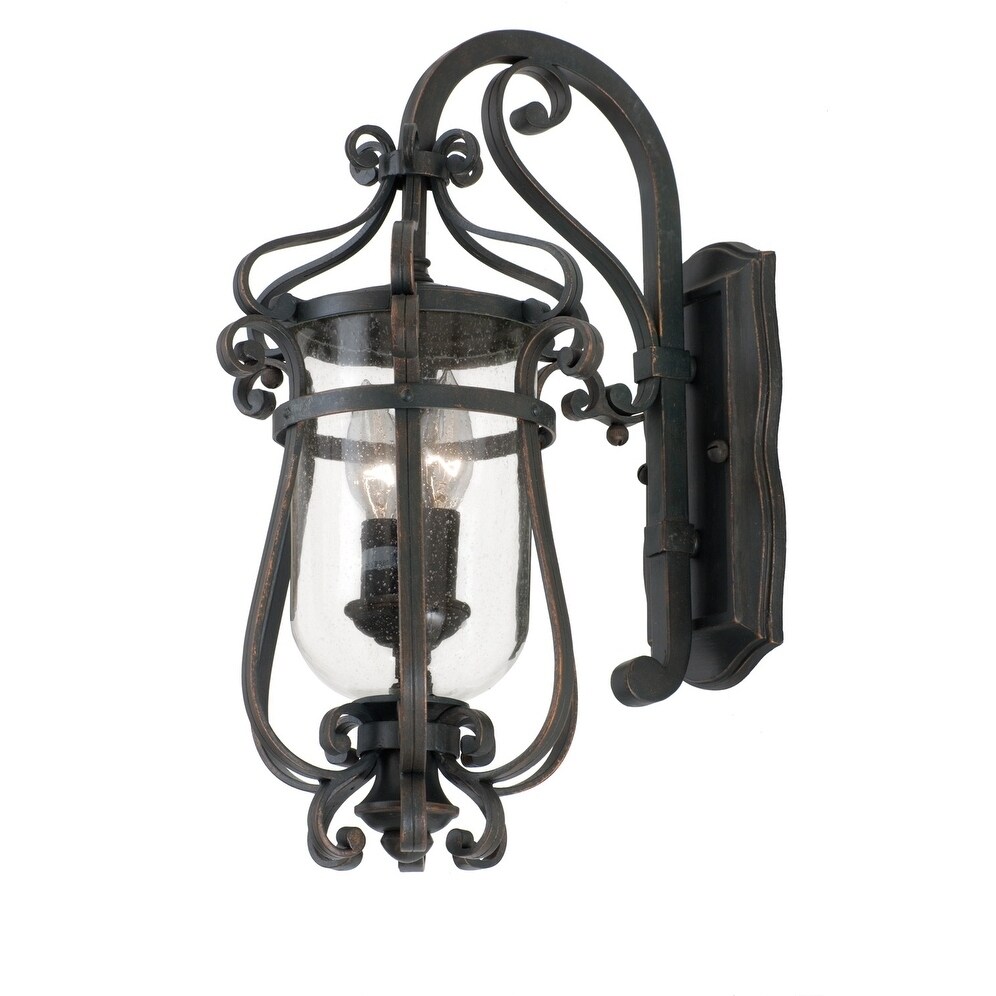 Hartford Outdoor 2 Light Small Wall Bracket - Chandeliers For Bedrooms by Overstock.com