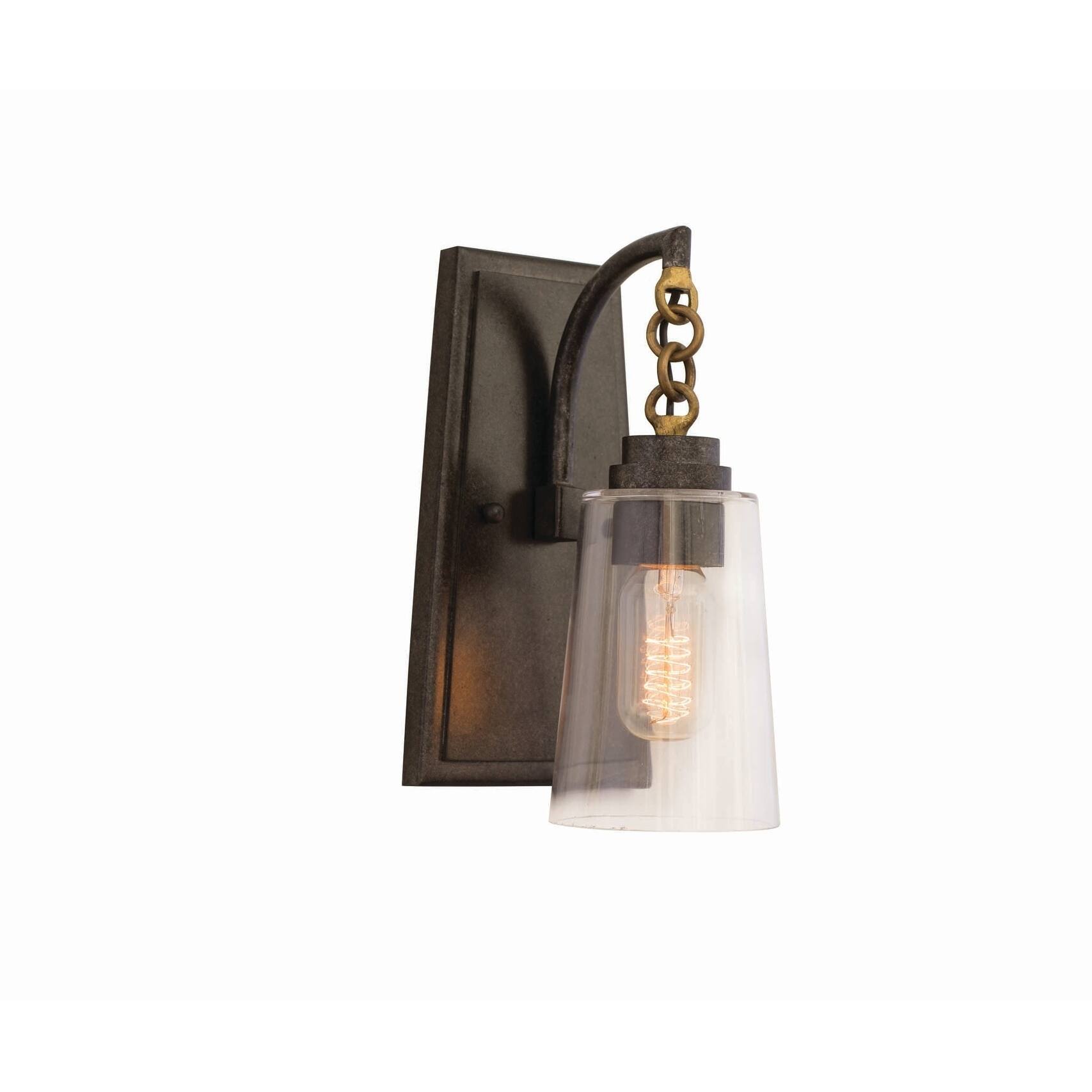 Dillon 1 Light Wall Sconce - Chandeliers For Bedrooms by Overstock.com