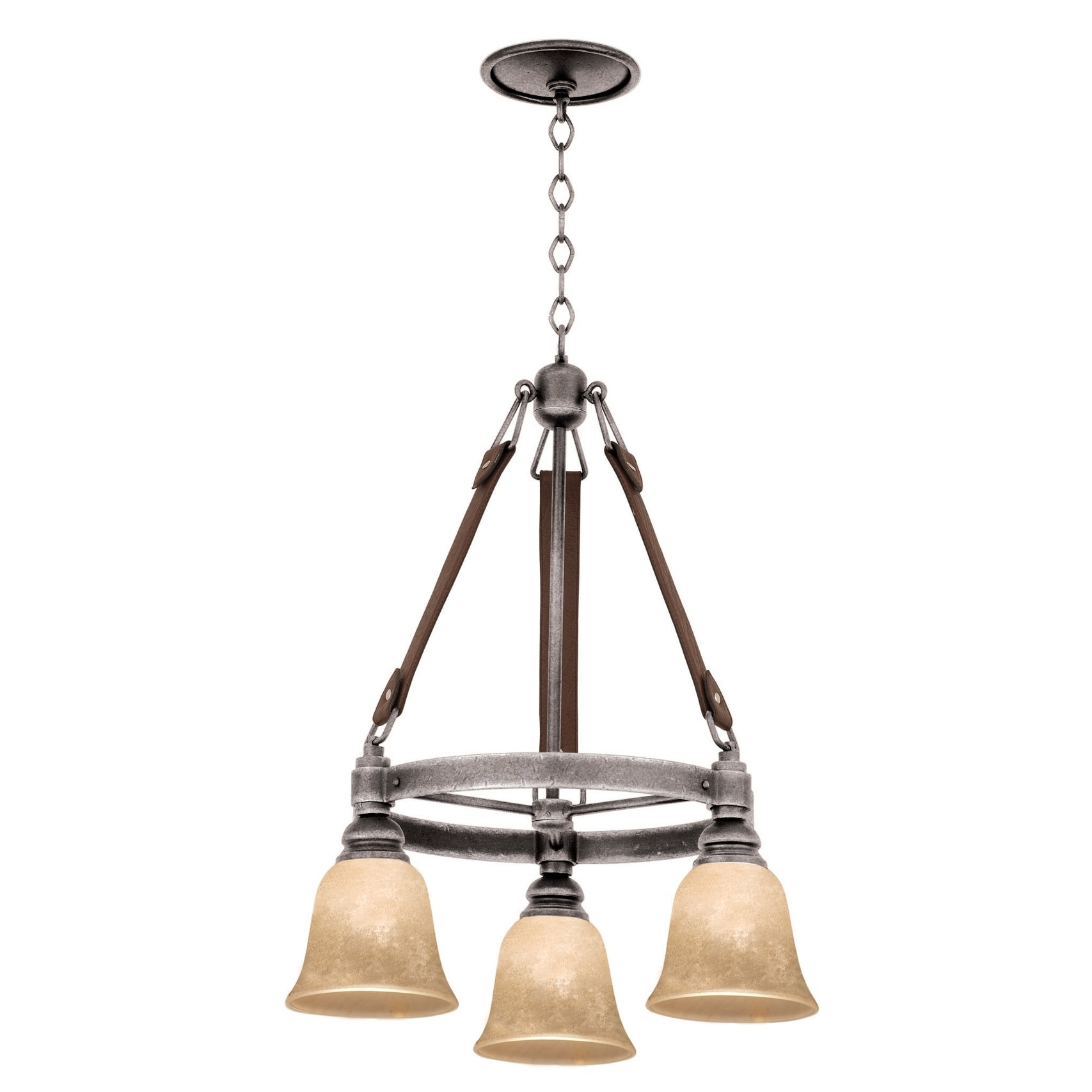 Rodeo Drive 3 Light Chandelier - Chandeliers For Bedrooms by Overstock.com