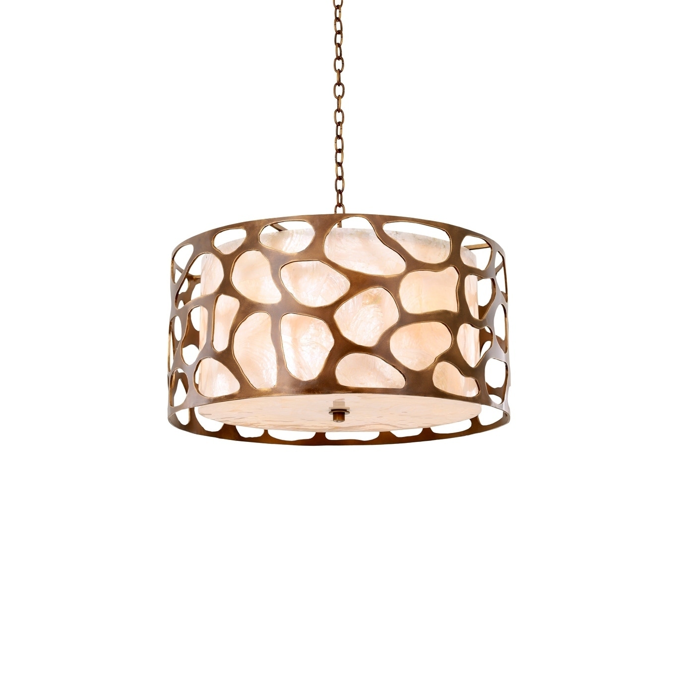 Gramercy 28 Inch Drum Pendant - Chandeliers For Bedrooms by Overstock.com