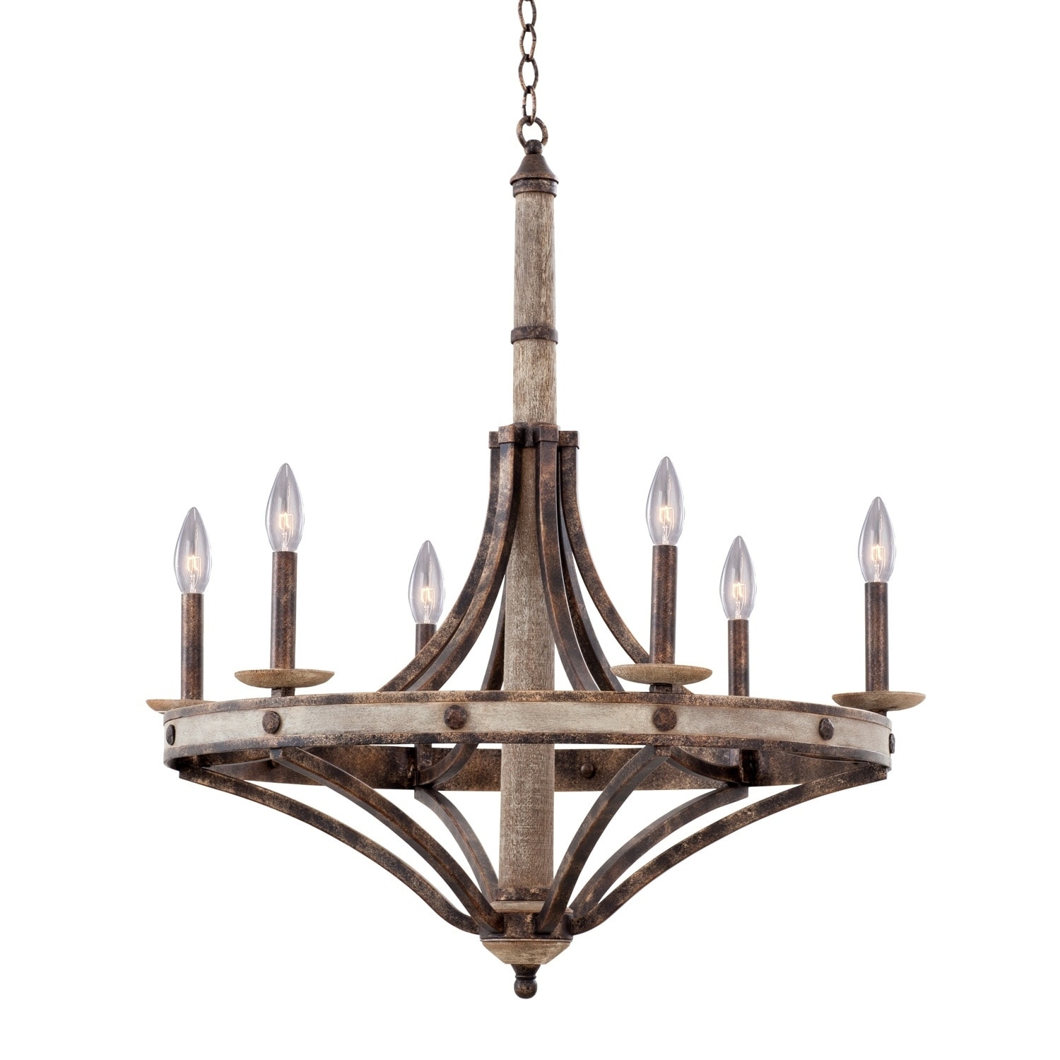 Coronado 6 Light Chandelier - Chandeliers For Bedrooms by Overstock.com