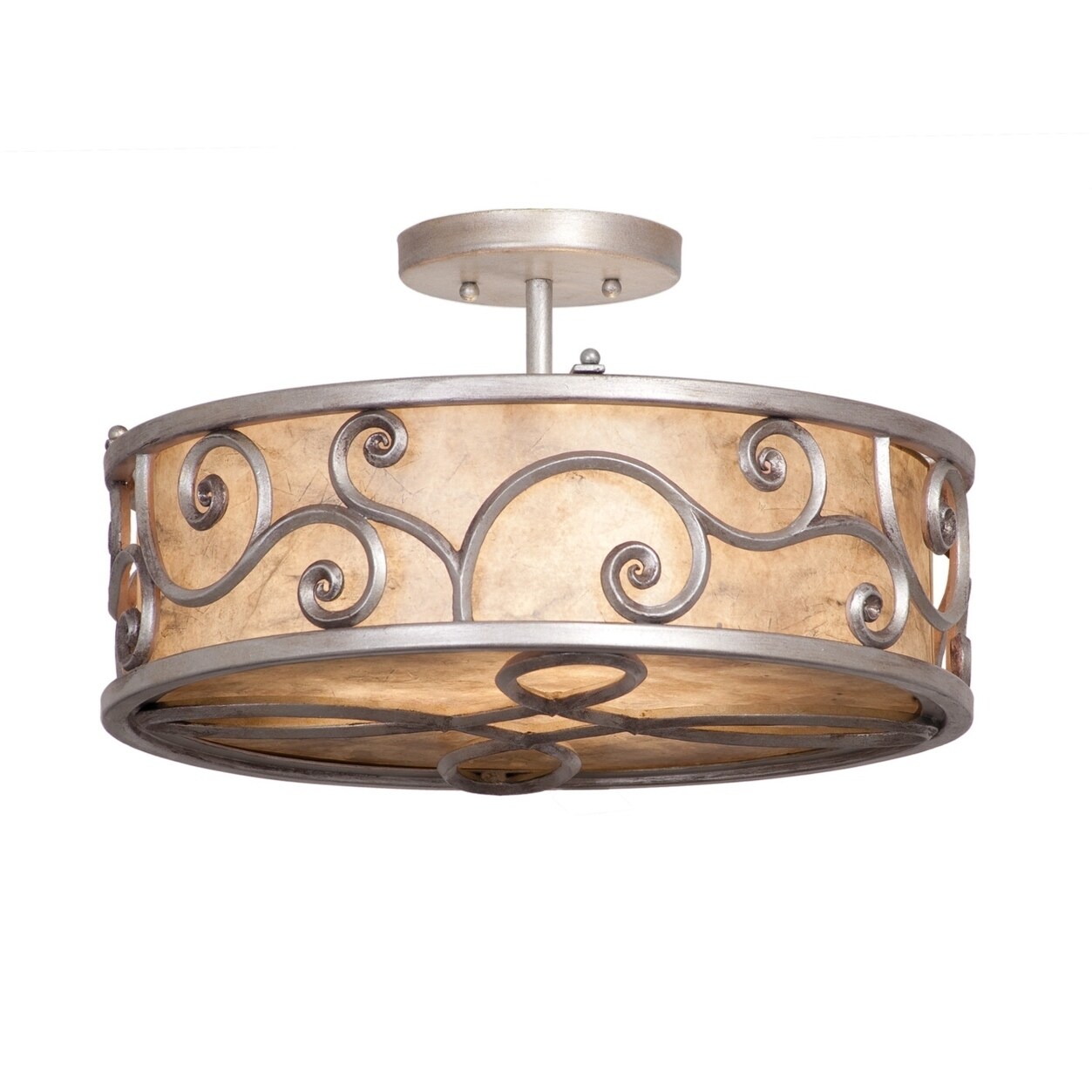 Windsor 3 Light Semi Flush Mount - Chandeliers For Bedrooms by Overstock.com
