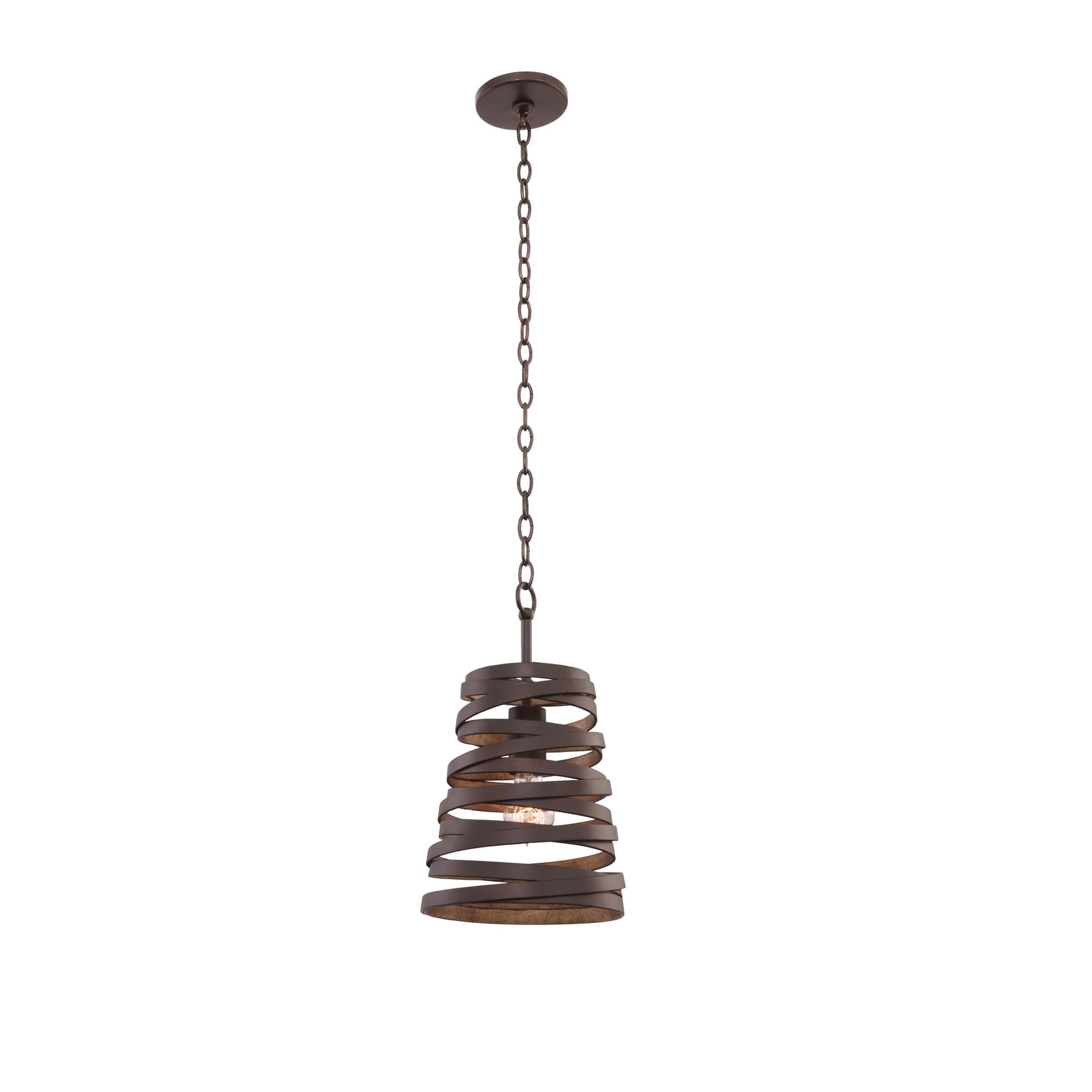 Tempest 1 Light Pendant - Chandeliers For Bedrooms by Overstock.com