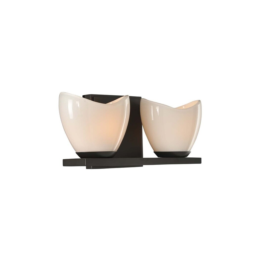 Vero 2 Light Bath - Chandeliers For Bedrooms by Overstock.com