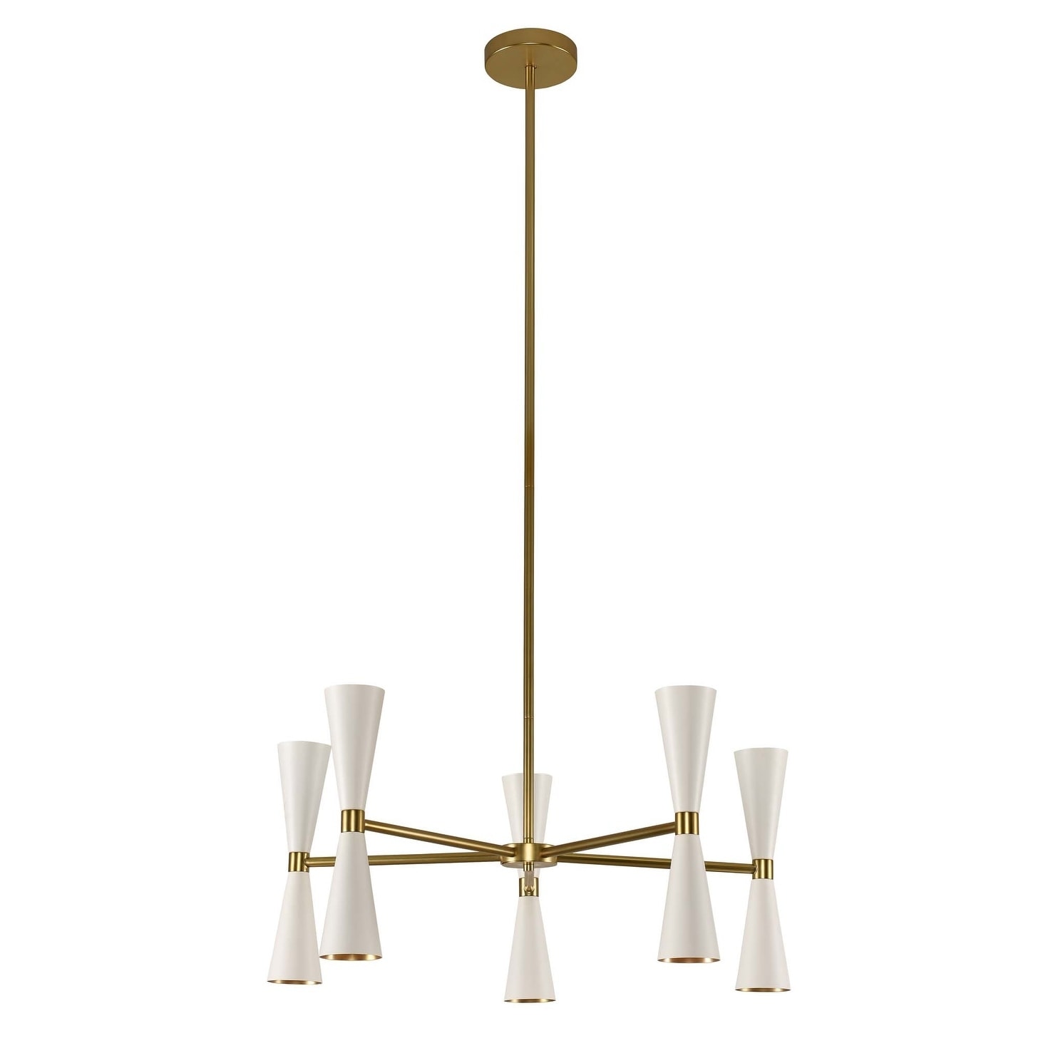 Milo 5 Arm Chandelier - Chandeliers For Bedrooms by Overstock.com
