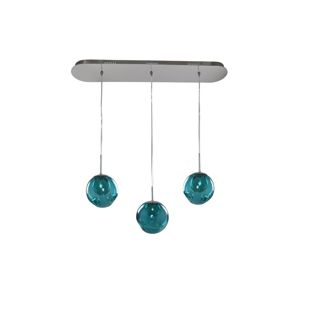 Meteor 3 Light Island - Chandeliers For Bedrooms by Overstock.com