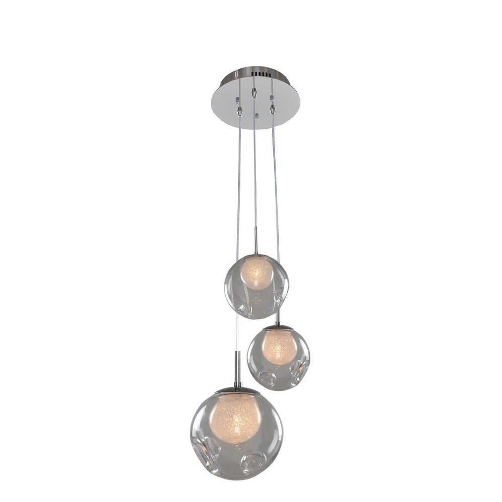 Meteor 3 Light Pendant - Chandeliers For Bedrooms by Overstock.com