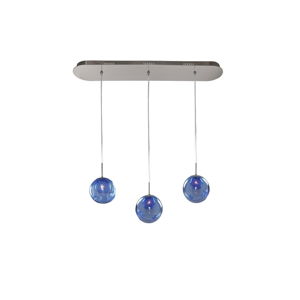 Meteor 3 Light Island - Chandeliers For Bedrooms by Overstock.com