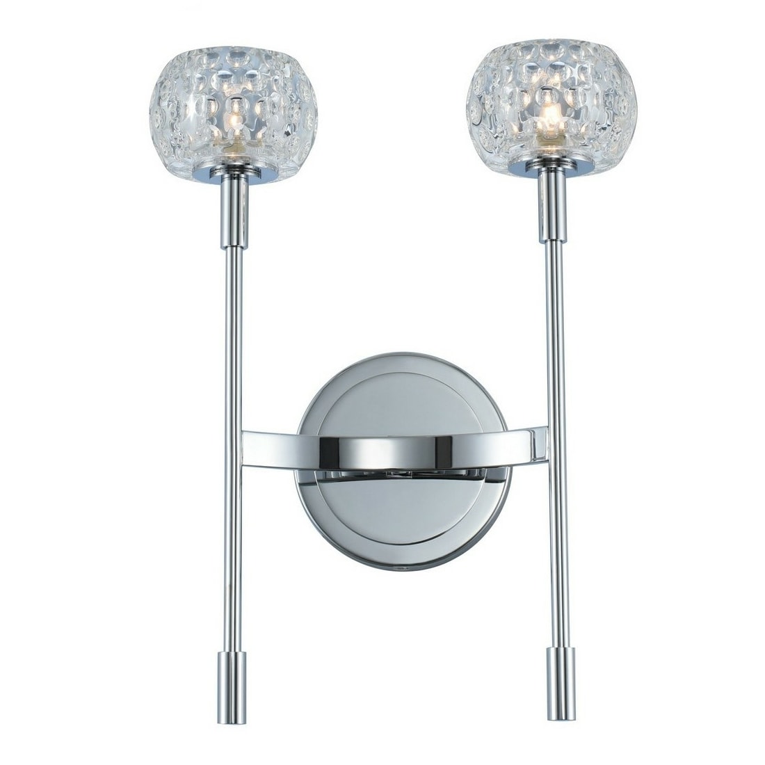 Mae 2 Light Wall Sconce - Chandeliers For Bedrooms by Overstock.com