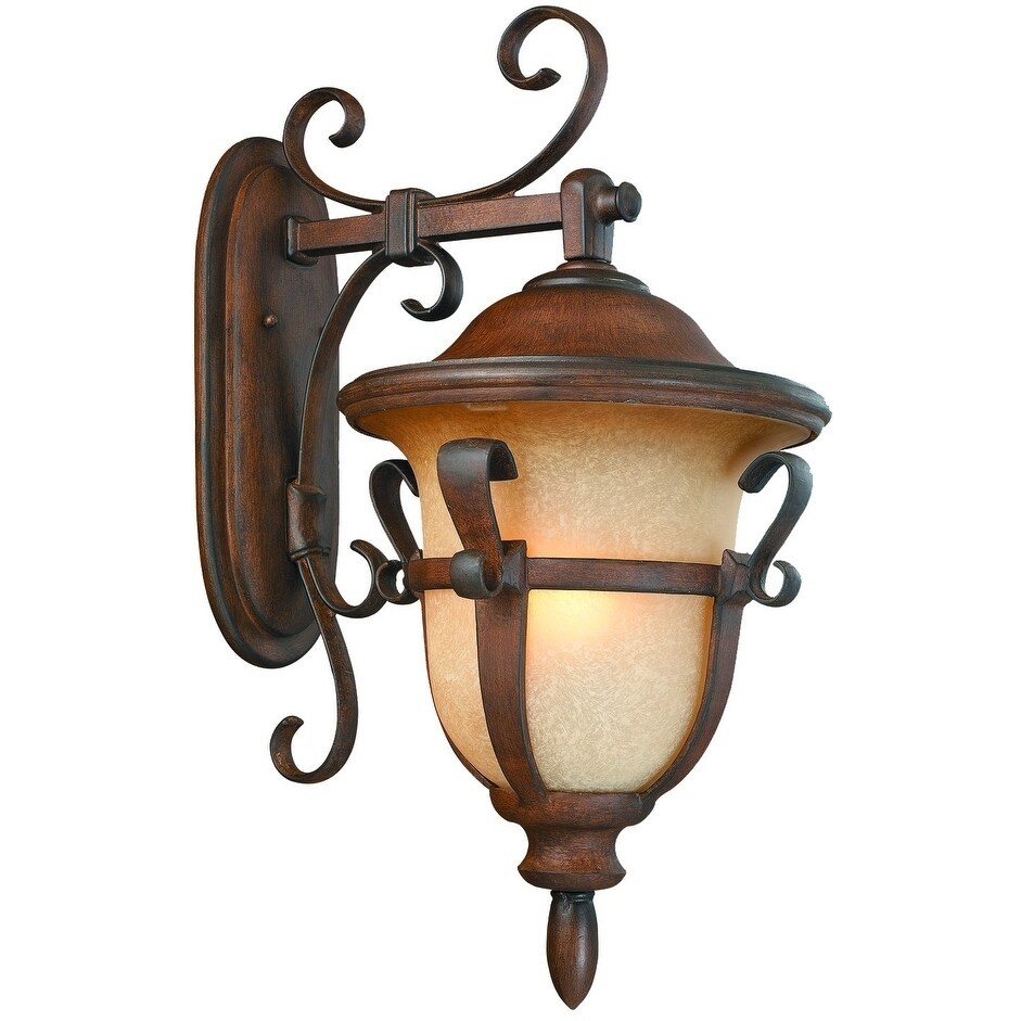 Tudor Outdoor 4 Light Large Wall Bracket - Chandeliers For Bedrooms by Overstock.com