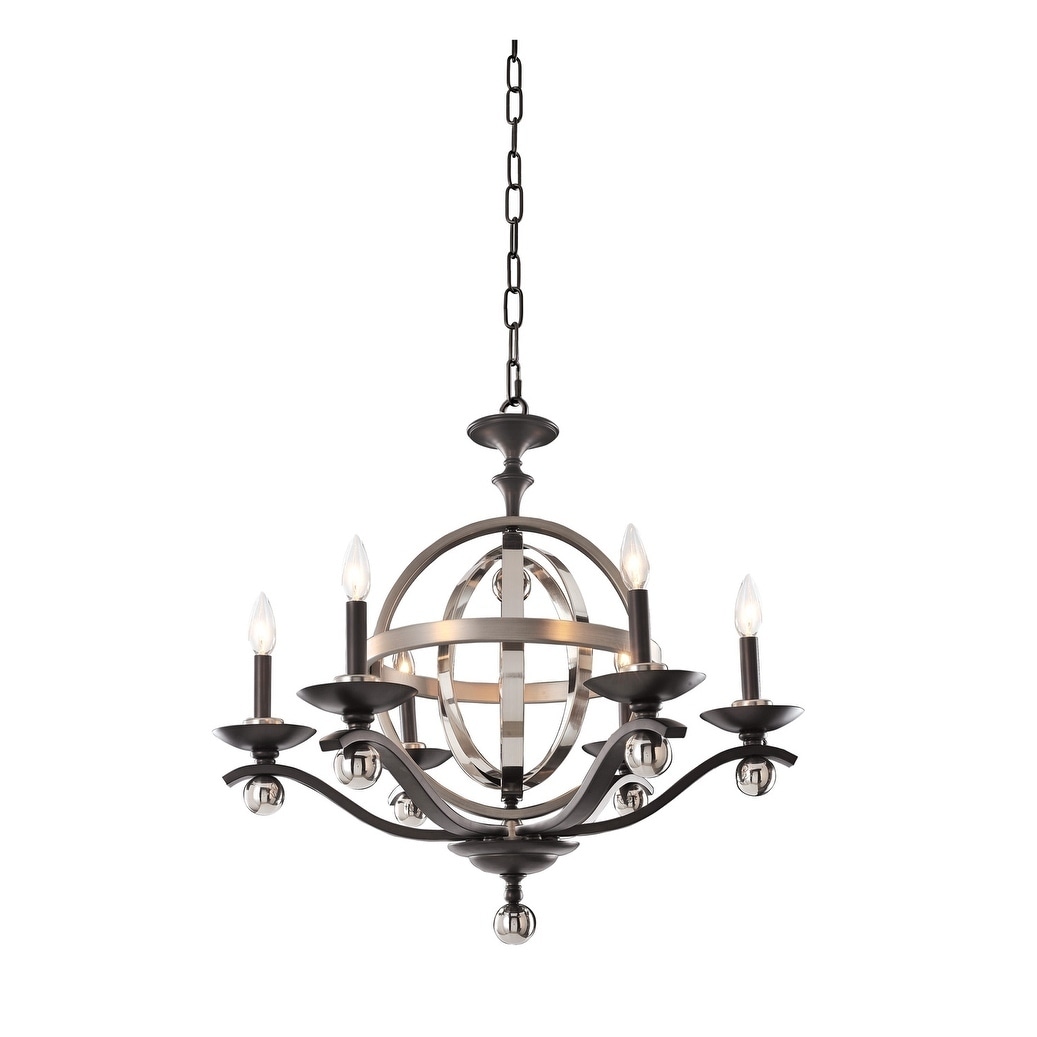 Rothwell (6+1) Light 2 Tier Chandelier - Chandeliers For Bedrooms by Overstock.com