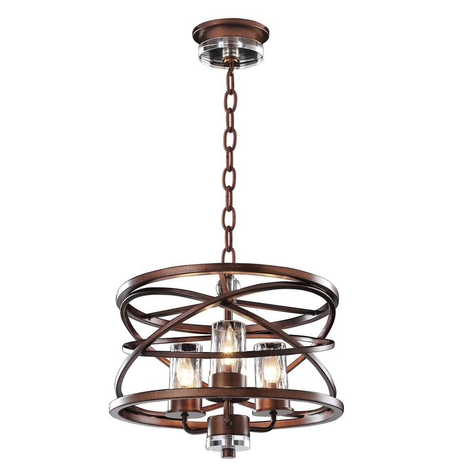 Eternity 3 Light Pendant - Chandeliers For Bedrooms by Overstock.com