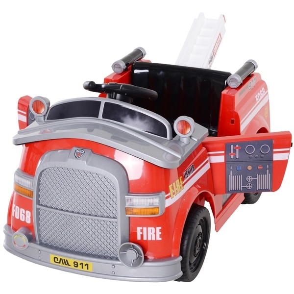 kids electric fire engine
