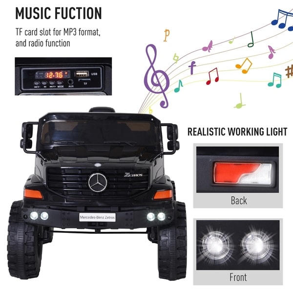 mercedes benz zetros ride on