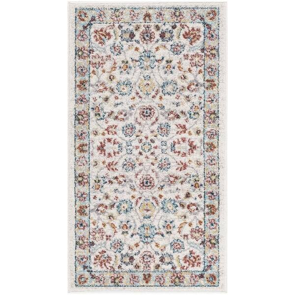 Shop Porch Den Creekside Floral Pattern Shabby Chic Area Rug