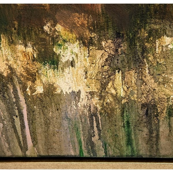 Shop Aesthetic Tree Canvas Oil Painting In Pinewood Frame