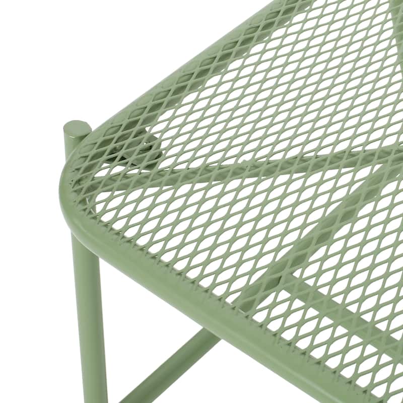 Bucknell Outdoor Modern 2 Seater Chat Set by Christopher Knight Home