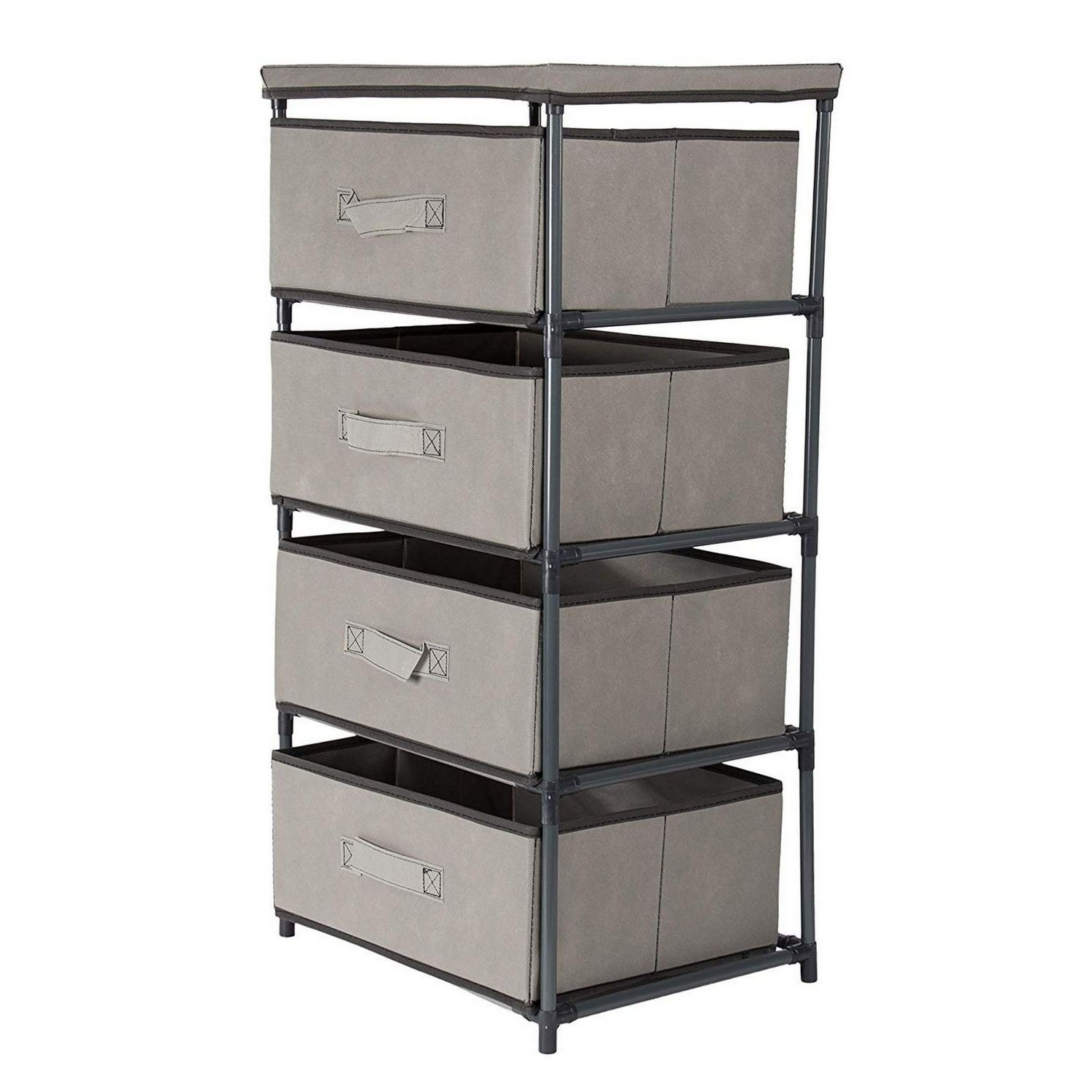 Juvale 3 Tier Stackable Storage Containers With Adjustable