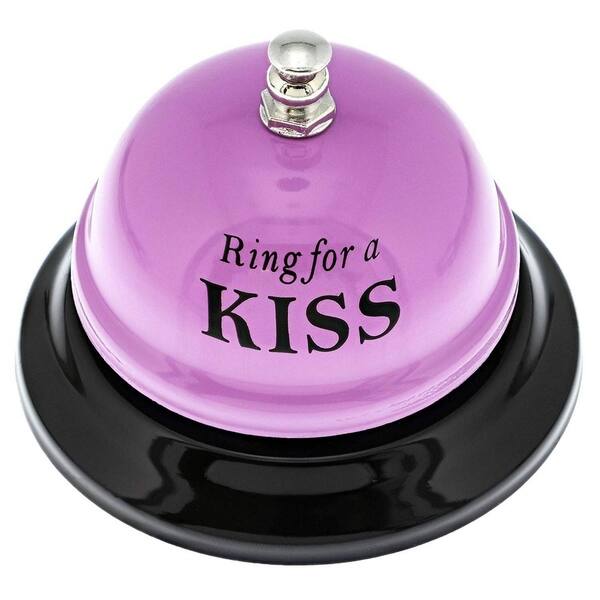 Shop Novelty Ring For Kiss Desk Bell Funny Gifts For Her