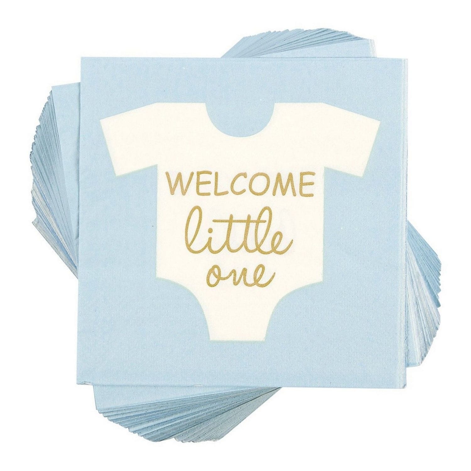baby boy shower plates and napkins