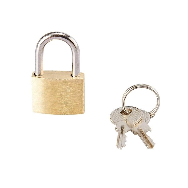 mini padlock with key