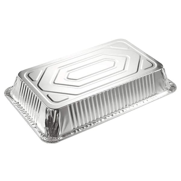 Aluminum Foil - Aluminum Foil Pans - 15-Piece Full-Size Deep Disposable Steam Table Pans For Baking, Roasting, Broiling, Cooking, 20.5 X 3.3 X 13...