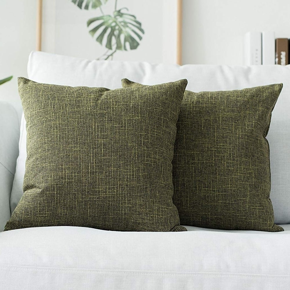 Tone Throw Pillow Case Peridot Tone Throw Pillow Case Peridot