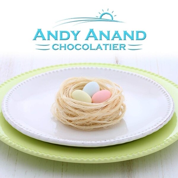 Andy Anand Premium Thin sugar Crust Jordan Almonds Super Fine, Pastel Colors, Bulk Pack Party Candy Coated Almonds Crunchy 5Lbs