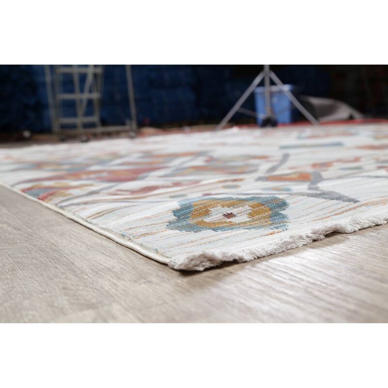 Southwest Distressed Geometric Vintage Style Turkish Area Rugs Bedroom